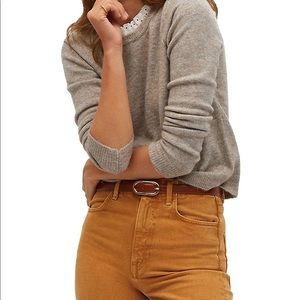 Light Brown Mango Knit Sweater